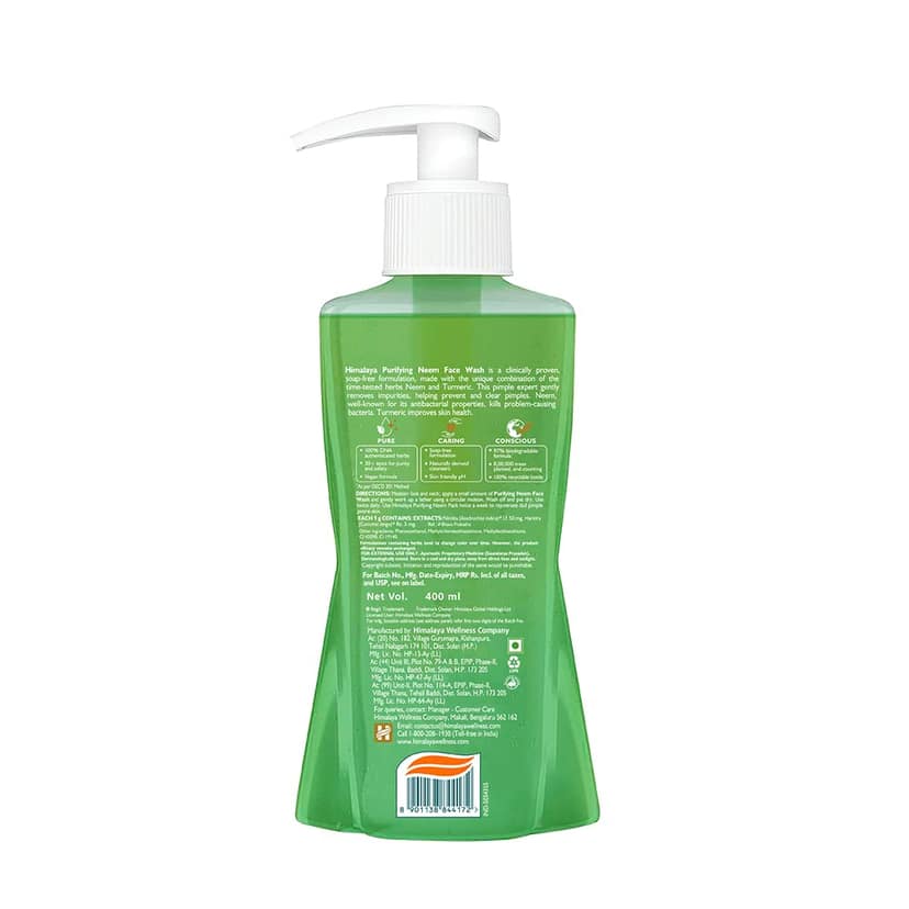 Himalaya Purifying Neem Face Wash view 2