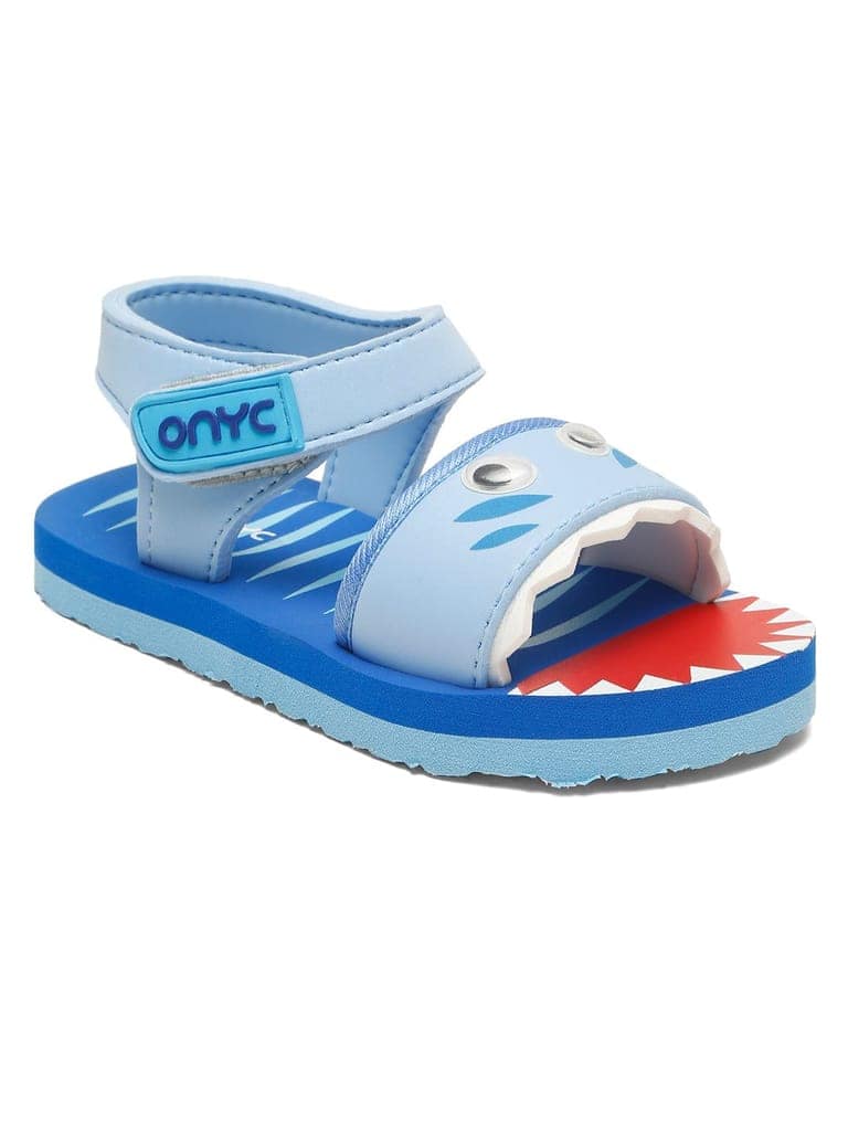 Premium Shark Artistic Sandals - RoyalBlue (Unisex) view 7