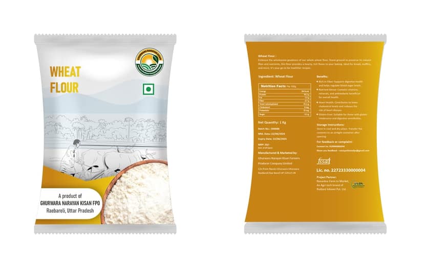 Wheat flour view 3
