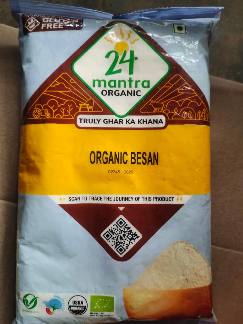 24 mantra organic besan