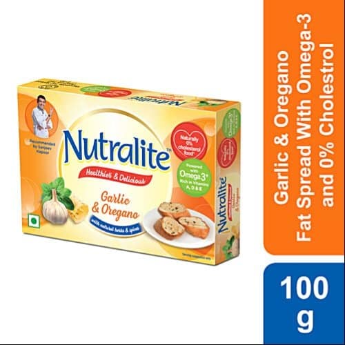 NUTRALITE GARLIC & OREGANA BUTTER 100G - undefined