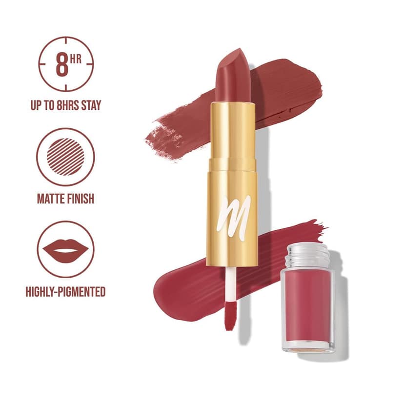Myglamm Super Duo Lipstick - Bare Pink view 2