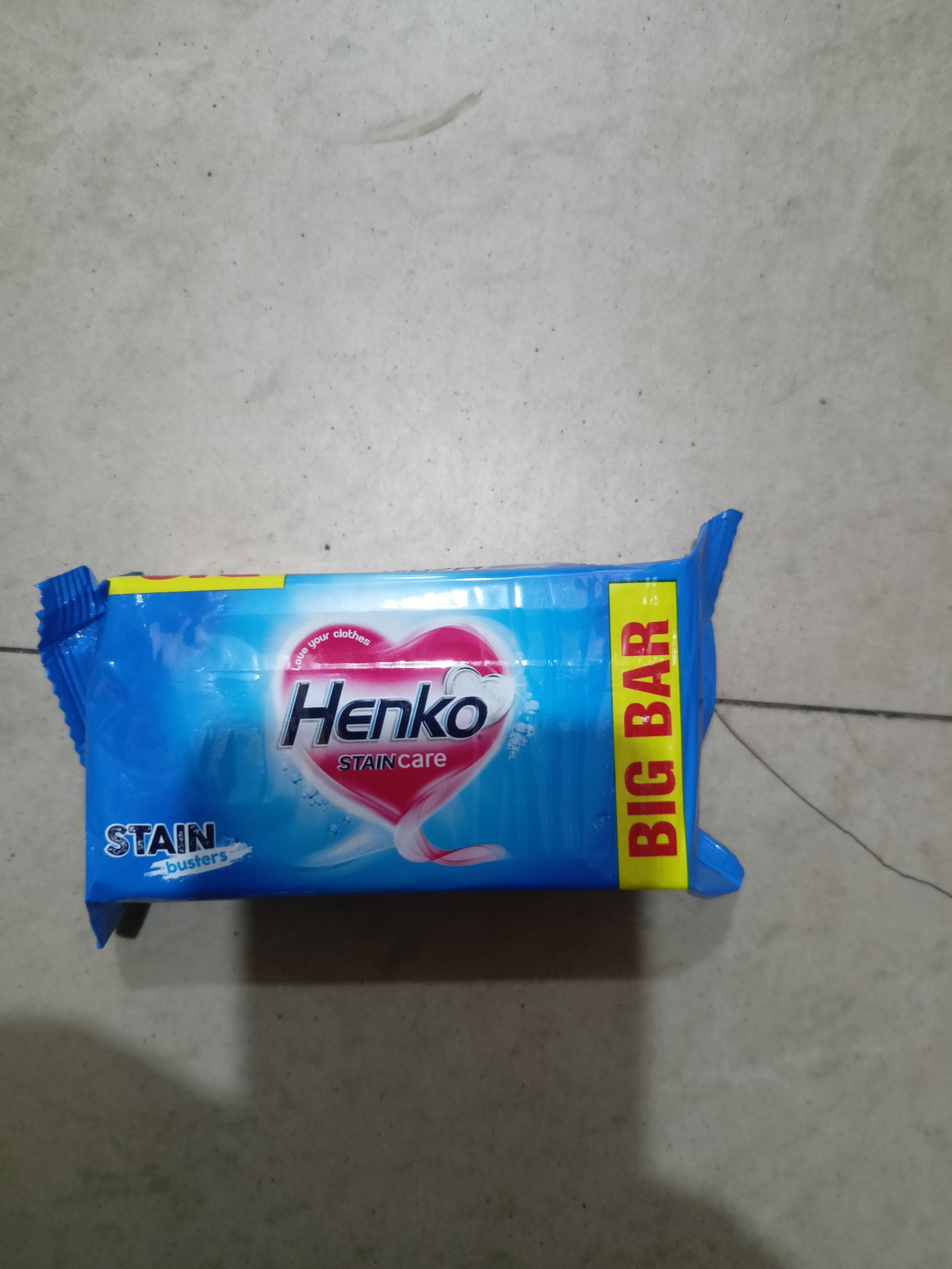 henko stain care detergent bar