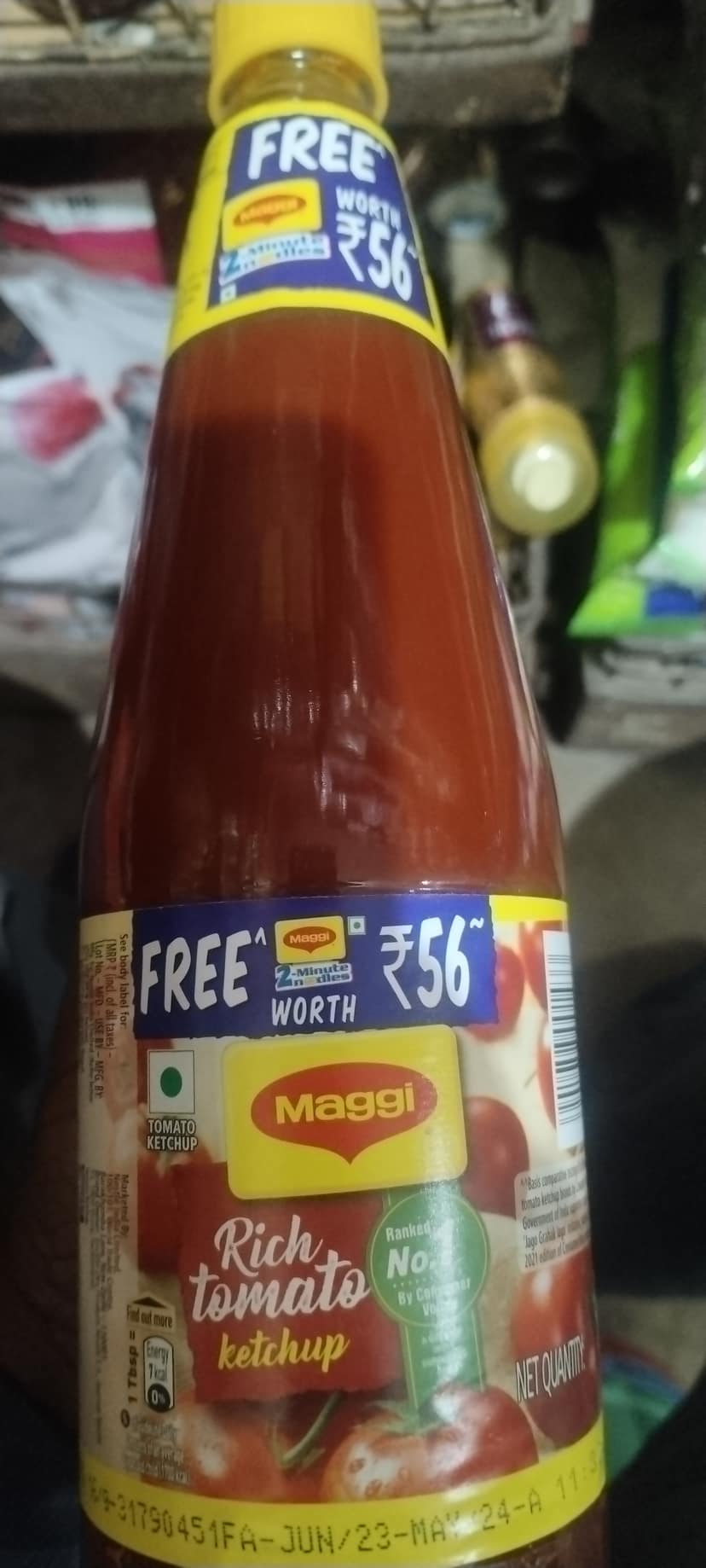 Maggie rich tomato ketchup