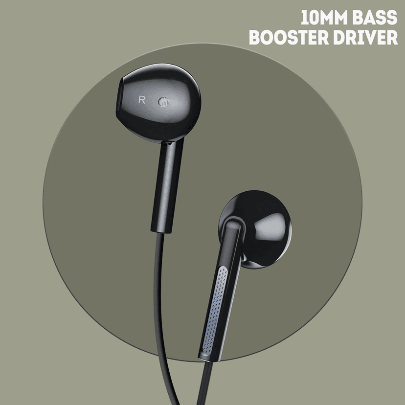 E02 Wired Headset view 3