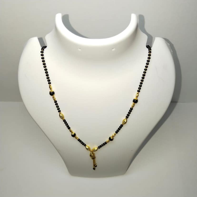 Traditional Gold Plated Mangalsutra view 2