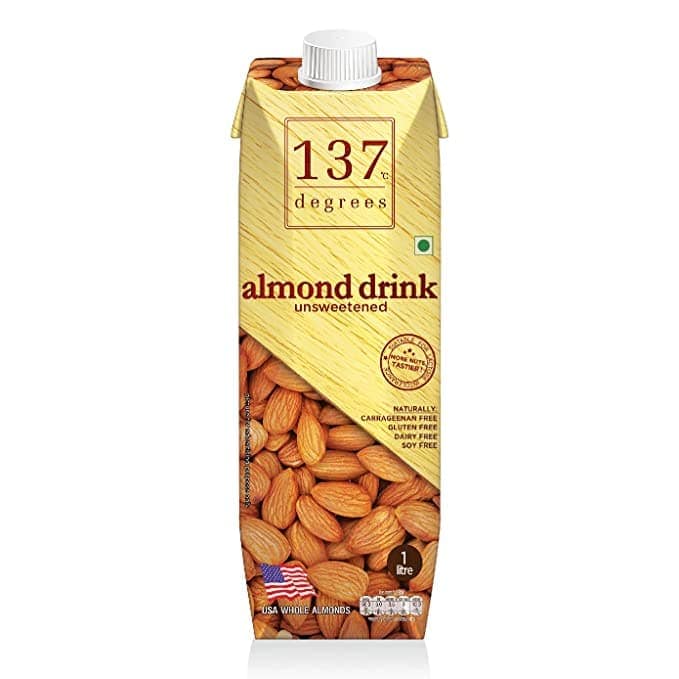 Almond Drink Unsweetened (137 Degrees), 1 L