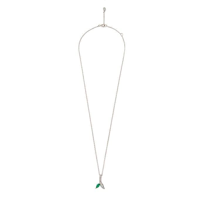 Silver Coral Pendant with Chain view 5