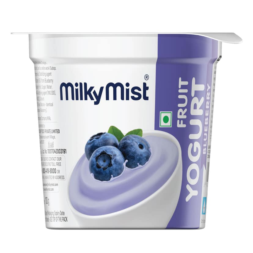 Milky Mist Fruit Yoghurt Blueberry