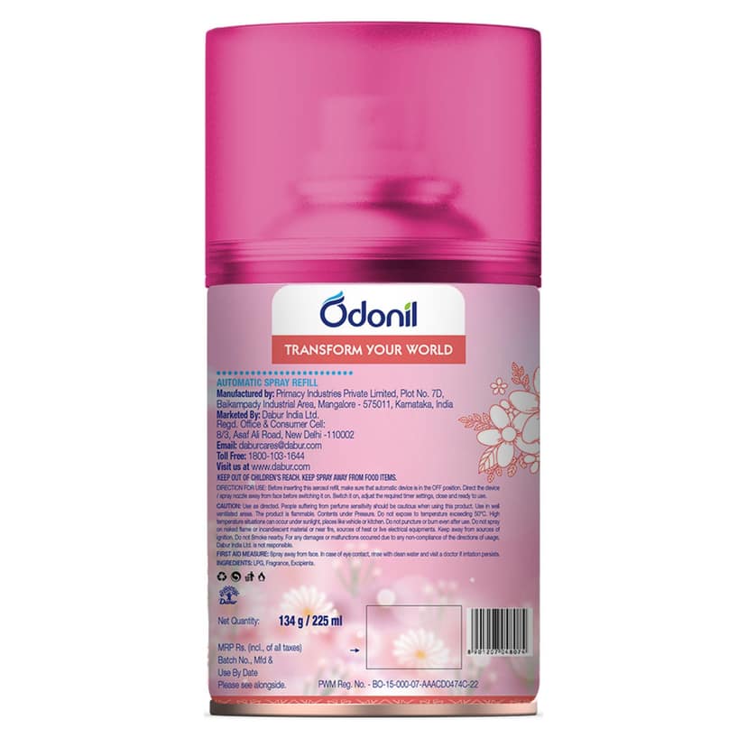 Odonil Exotic Floral Bliss Automatic Spray Refill view 2