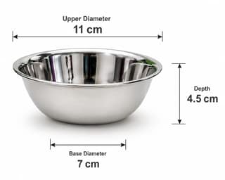 Premium Stainless Steel Bowl Set for Kitchen. Multipurpose Serving Bowls, Food Grade Steel, Katori Set for Dal, Curry, Snacks & Dessert. Durable & Rust Resistant