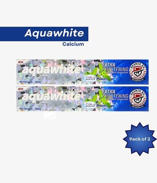 aquawhite Whitening Toothpaste Pack of 2
