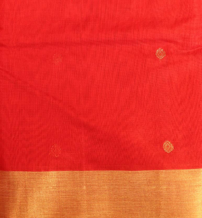 Handloom Chanderi Silk Cotton Saree view 2
