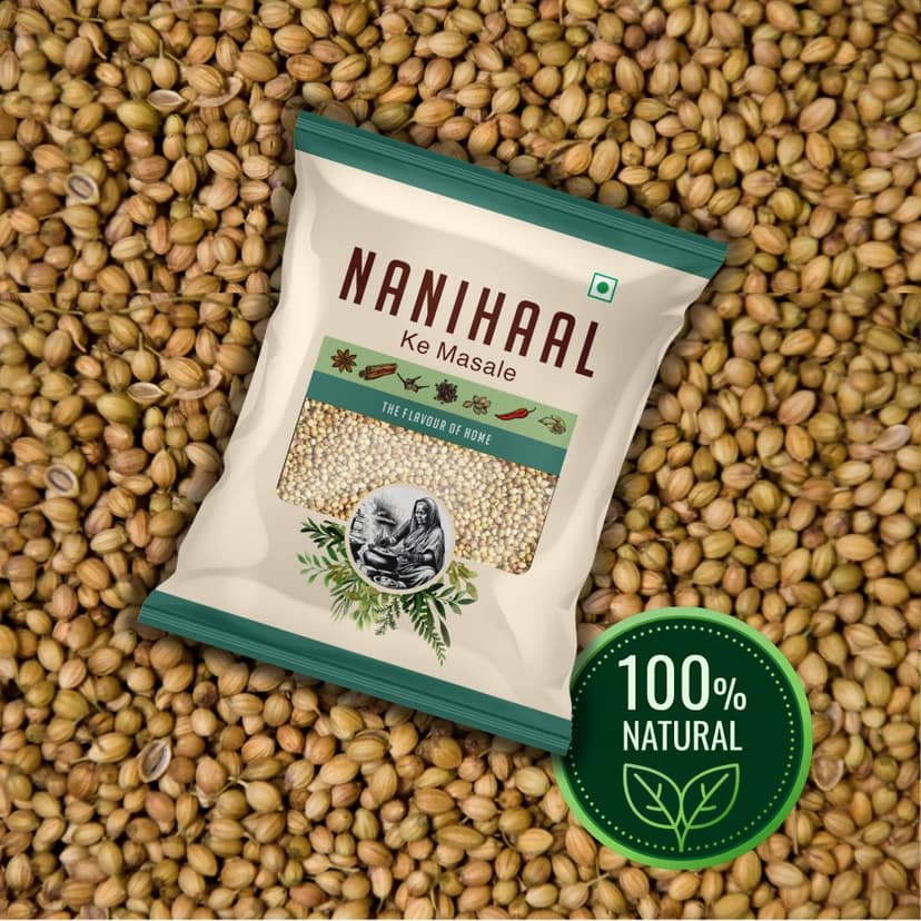 Nanihaal Sabut Dhaniya 180g (2 x 90g) view 2