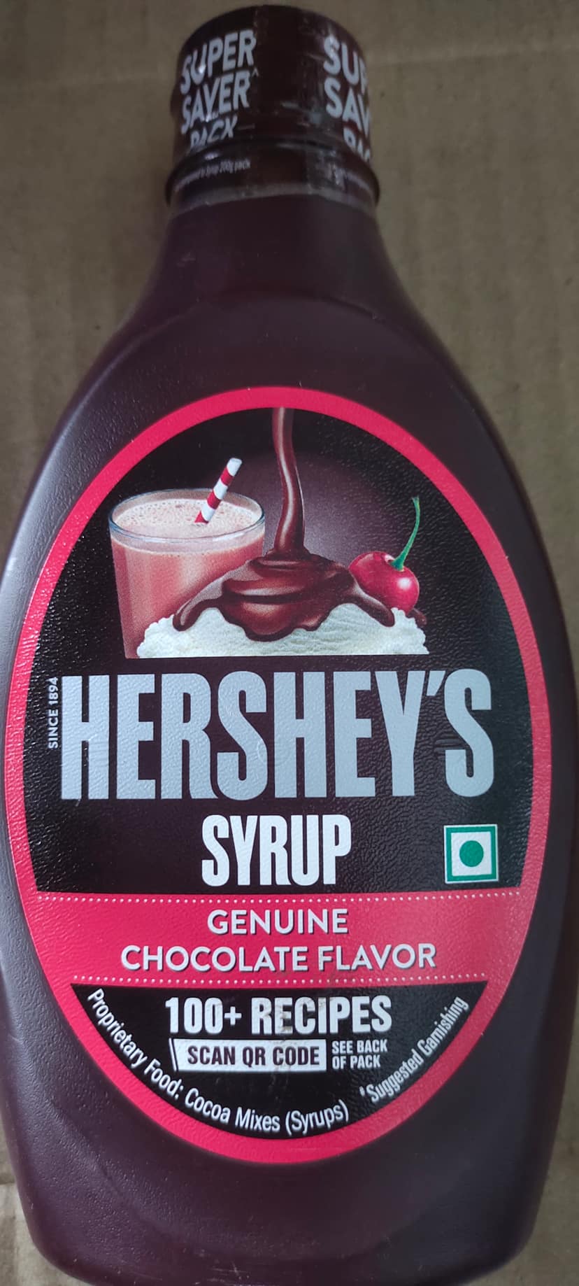 Hersheys Chocolate Syrup,