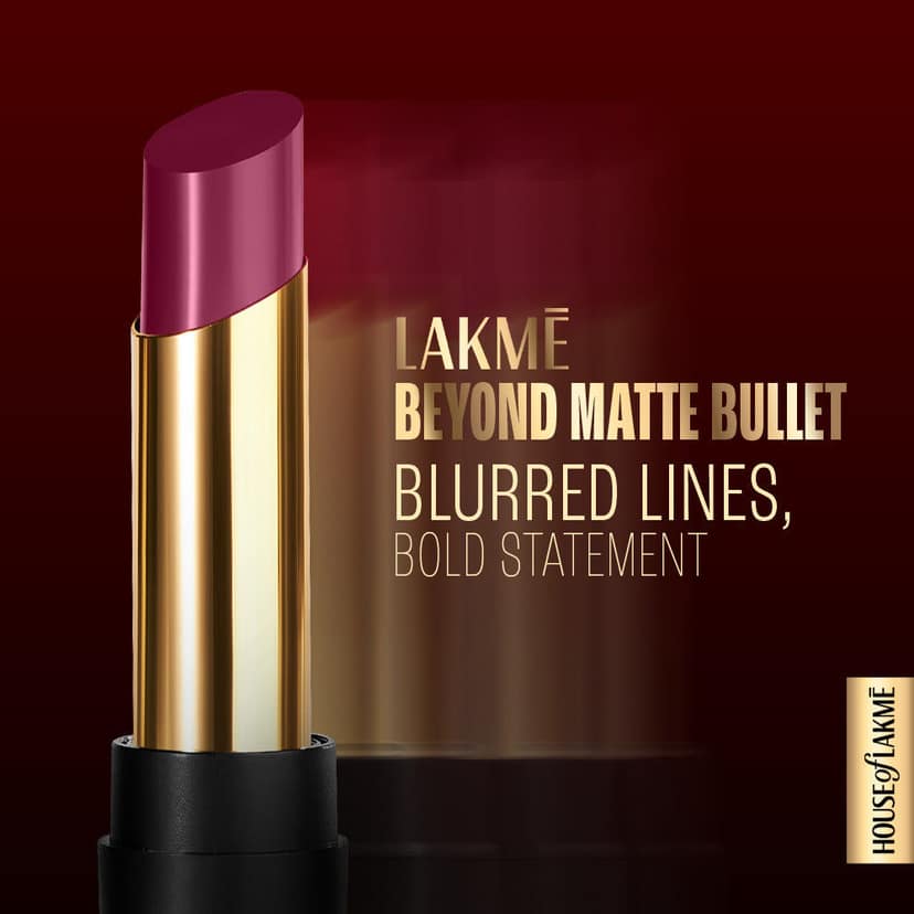 Lakme Absolute Beyond Matte Lip 501 BurgundyBoss view 2