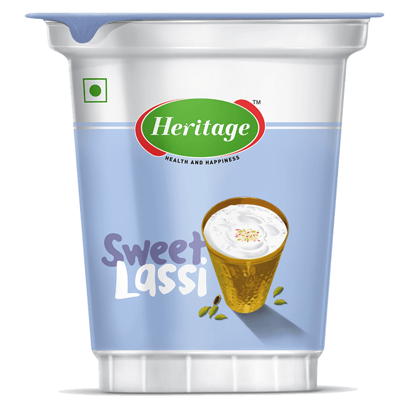 HERITAGE SWEET LASSI CUP 180ML