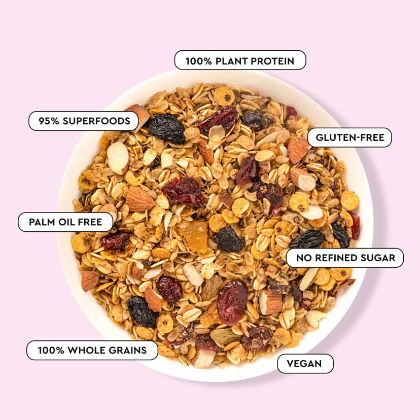 nourish you Super Muesli - Fruit & Nut view 3