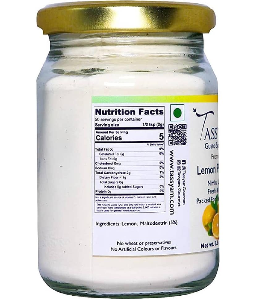 Tassyam - 100 gm Lemon Powder (Pack of 1) view 2