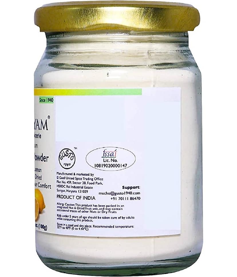 Tassyam - 100 gm Lemon Powder (Pack of 1) view 3