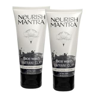 Nourish Mantra Ratrani Moroccan Lava Cleanser pack of 2- 50ml