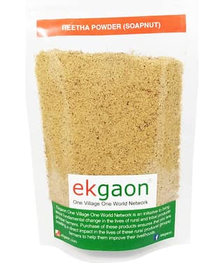 Ekgaon Reetha Powder (Soapnut) 100 gm