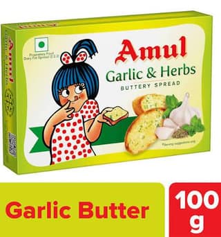 AMUL GARLIC BUTTER 100GM