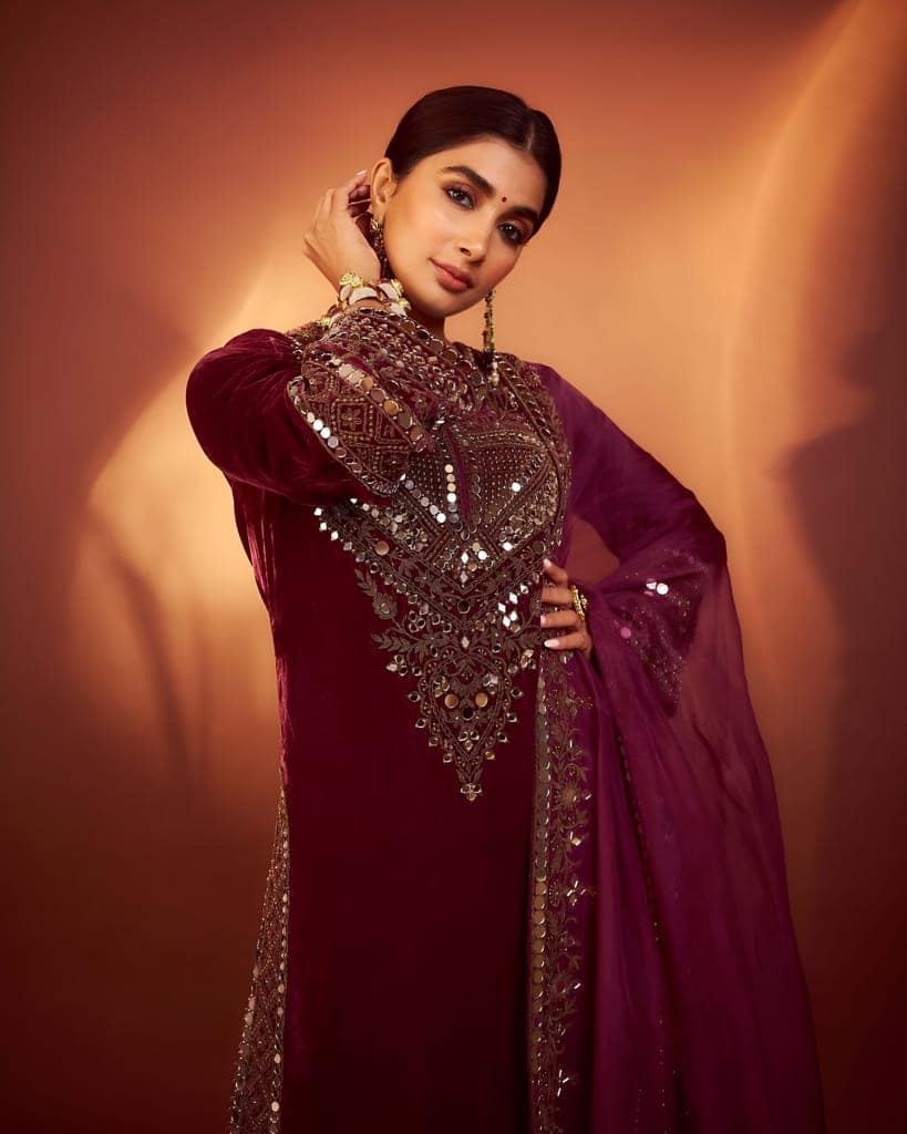 Velvet Bollywood Ready to wear indian salwar kameez Dupatta for women designer pakistani dresses Festival 3 piece view 4