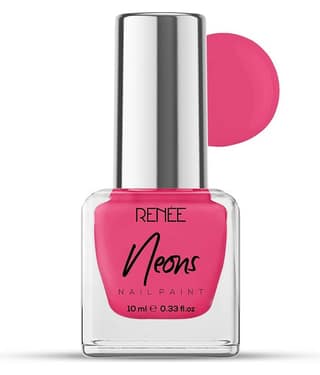 Renee Neons Nail Paint - Yellow Beam, Quick Drying, Glossy Finish, Long Lasting