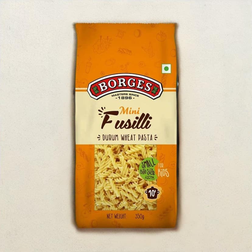 Borges Mini Fusilli Durum Wheat Pasta