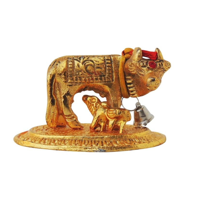 Aluminium Showpiece Gaye Small Gold Statue (ASMAS390 G) view 2