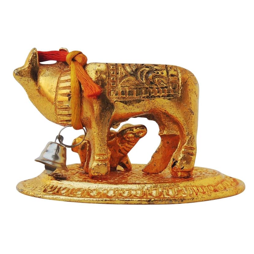 Aluminium Showpiece Gaye Small Gold Statue (ASMAS390 G) view 3