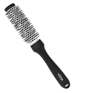 Vega Hot Curl Brush for Hair Styling, Blow Dry Tool for Curls, Volume & Waves, Anti Frizz Smoothing, Professional Salon & Home Grooming Accessory, Small Size (India's No.1 Hair Brush Brand, H2-PRS) Vega Hot Curl Brush for Hair Styling, Blow Dry Tool for