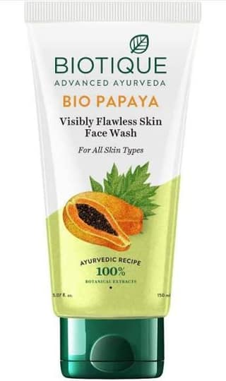 BIOTIQUE PAPAYA FACE WASH 150ML