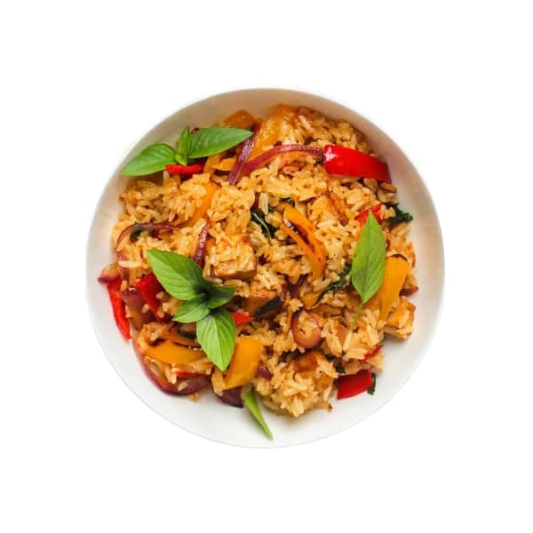 Fish Basil Fried Rice