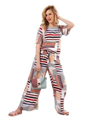 KOI SLEEPWEAR Premium Lissybissy Co-ord Set for Women Free Size (Multicolor) view 2