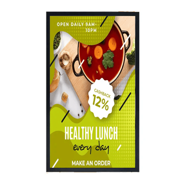 21.5” Ultra Slim Wall Mount Digital Signage Display view 6