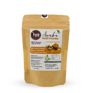 HPK Ambe Haladi Powder – 250 gm | Natural Wild Turmeric Powder | 100% Pure & Aromatic