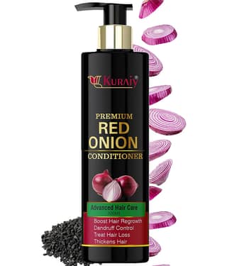 KURAIY RED ONION CONDITIONER FOR HAIR GROWTH & REDUCE HAIR FALL 200ML