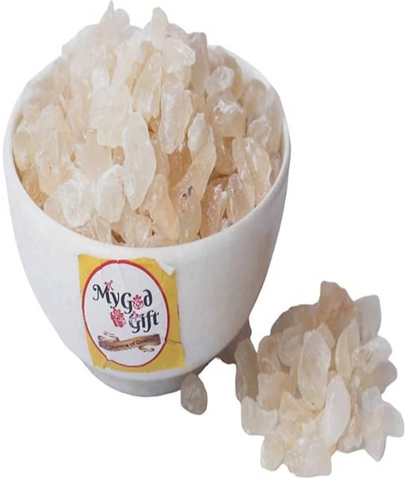MYGODGIFT Natural Gond Katira Pure Organic|Tragacanth Gum|Almond Gum|Badam Pisin 200 gm view 2