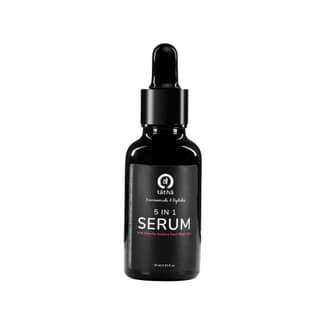 Tatha 5-in-1 Serum With Niacinamide, Peptides & Centella Asiatica Plant Stem Cells | Intense Hydration, Anti-Aging, Anti-Acne | Non-Greasy & Gentle on Skin | For All Skin Types | Derma Tested | 30ML