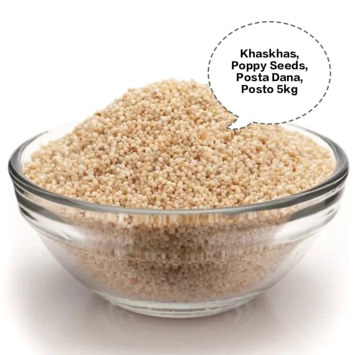 Khaskhas, Poppy Seeds, Posta Dana, Posto, Kasa Kasa 5kg view 2