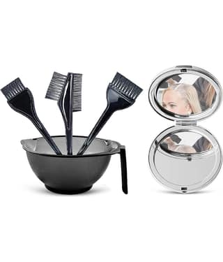 Adbeni Hair Dye Kit Natural Semi Permanent Hair Color 150 g Black