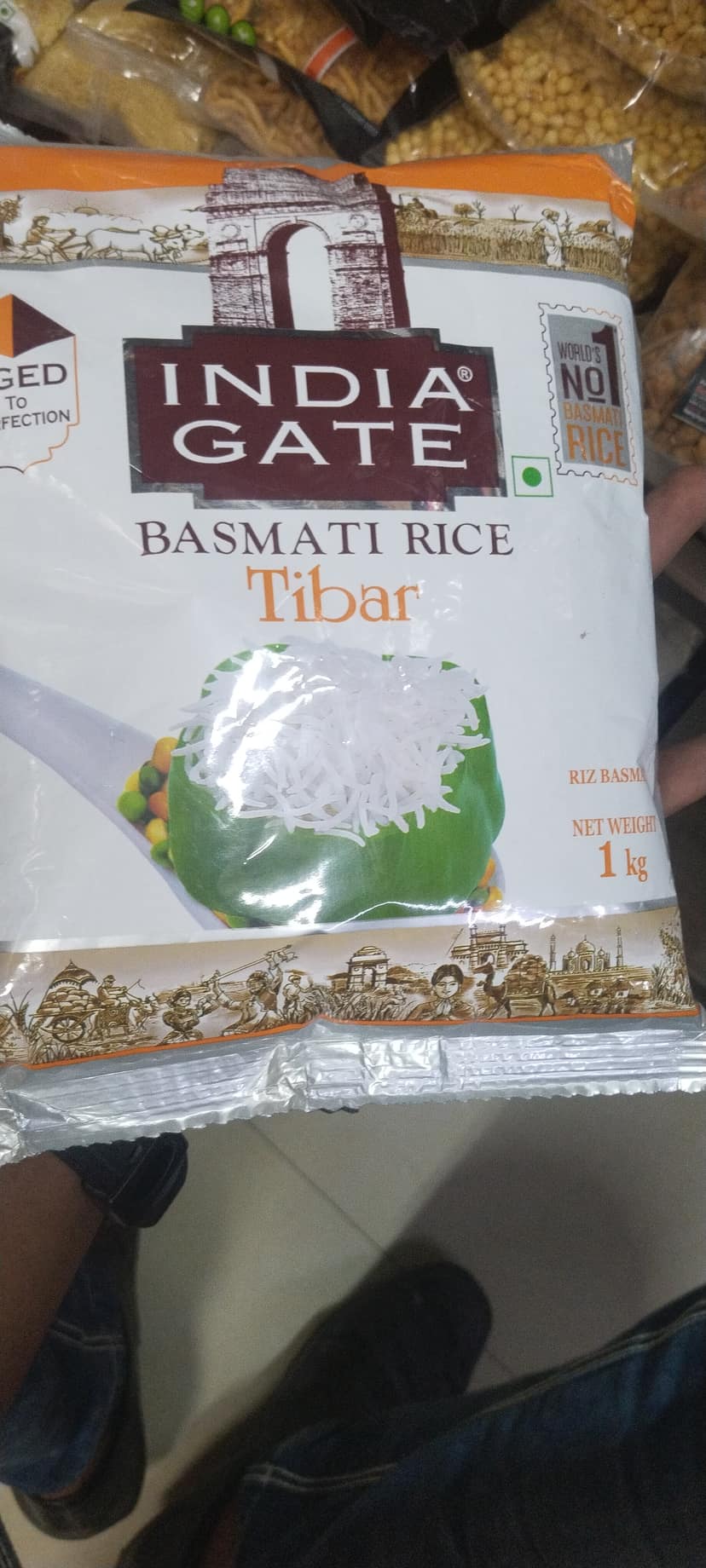 INDIA gate basmati rice tibar