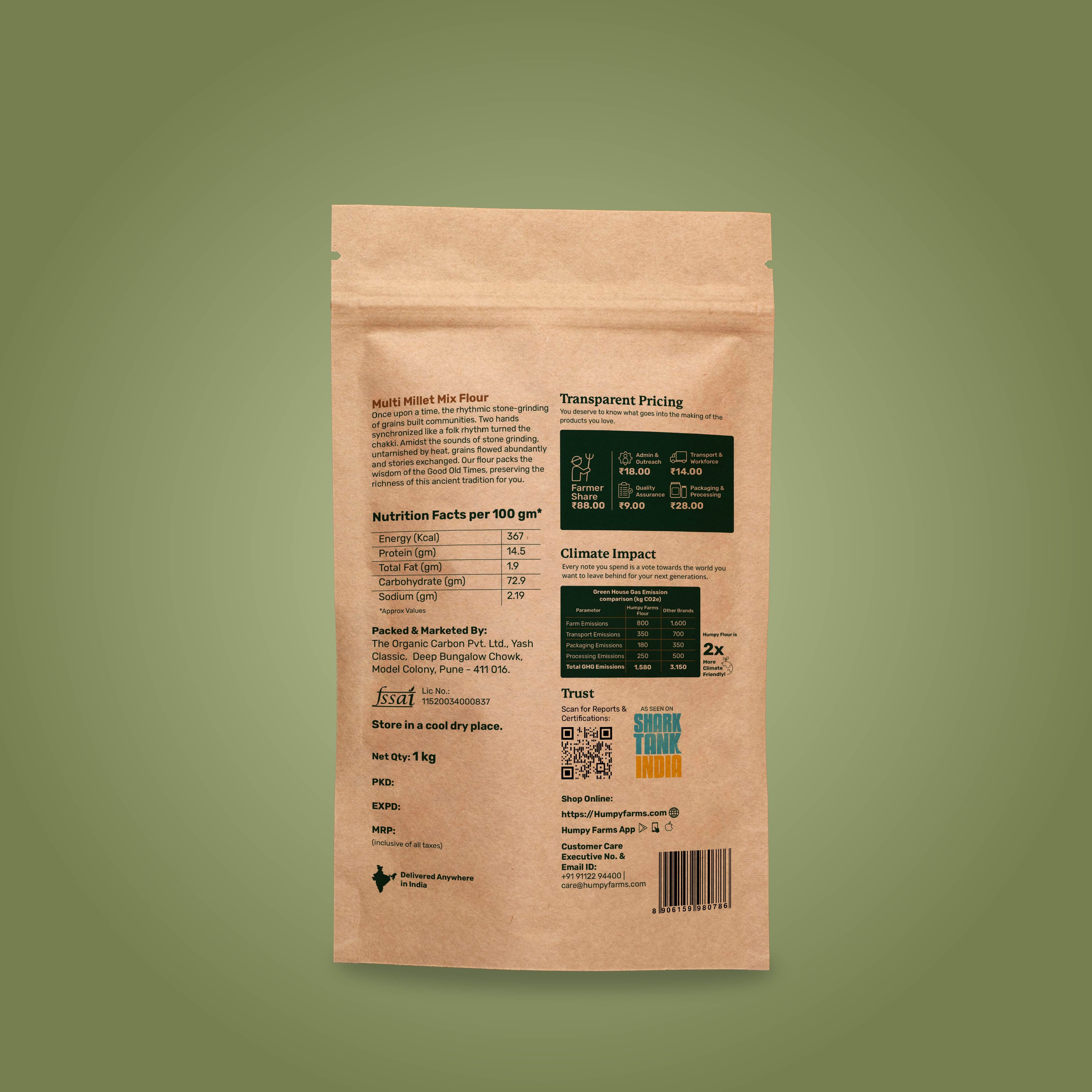 Humpy Farms Multi Millet Mix Flour view 2