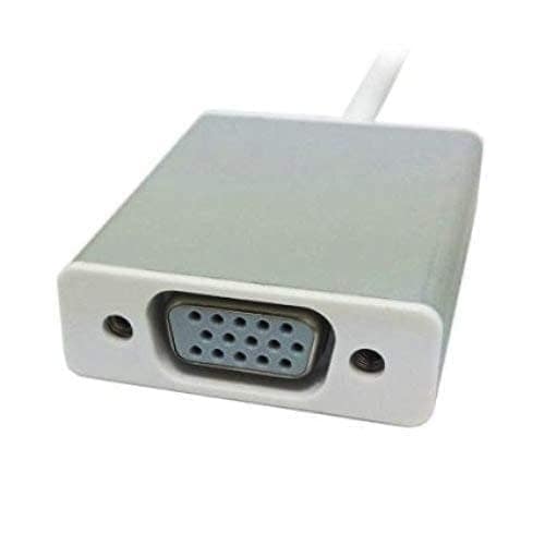 Type-C to VGA Adapter 1080P Converter for Mac Book Series, Chrome Book Pixel, Surface Book and More (Silver) view 4