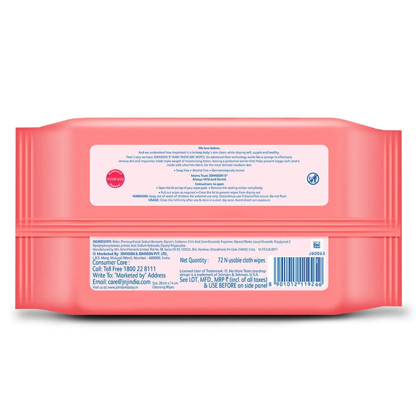 Johnson's Skincare Wipes view 2