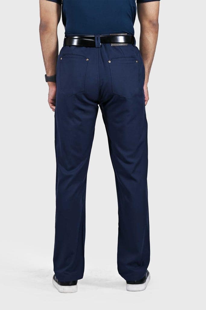 AH Mechanical Stretch Navy Blue Golf Pant view 5