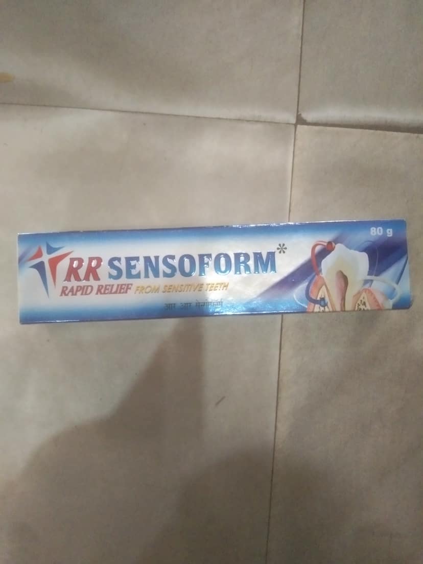 RR sensoform rapid relief from sensitive teeth