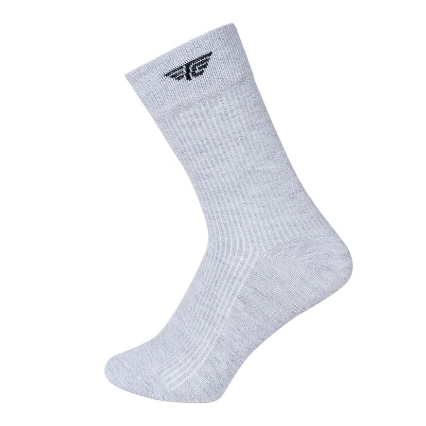 Red Tape Cotton Melange Full Length Socks For Men | Pack Of 3 Pair view 5